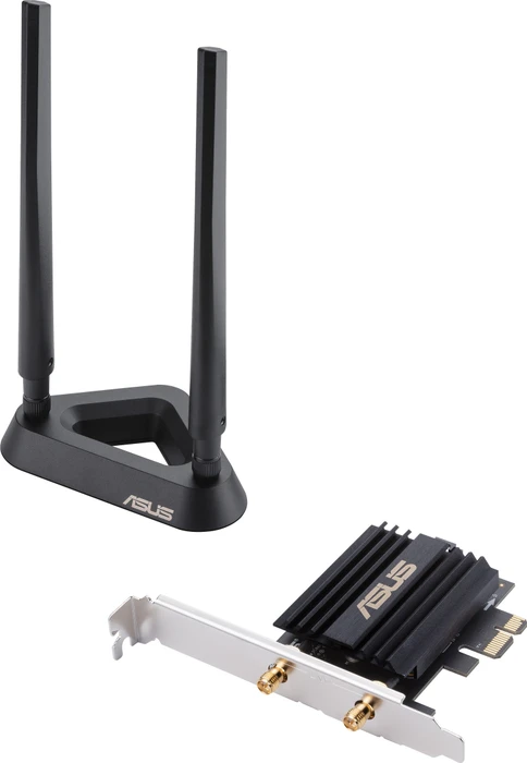 ASUS PCE-AX58BT, 2.4GHz/5GHz WLAN, Bluetooth 5.2, PCIe x1