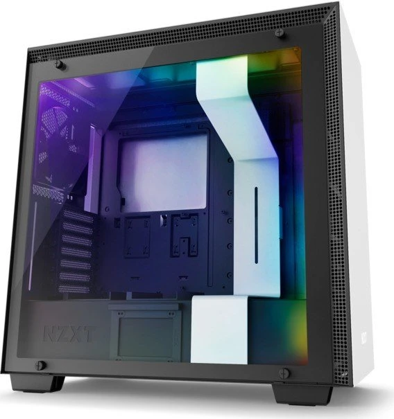NZXT H700i weiß, Glasfenster