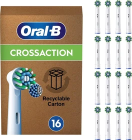 Oral-B Pro CrossAction Ersatzbürste weiß, 16 Stück