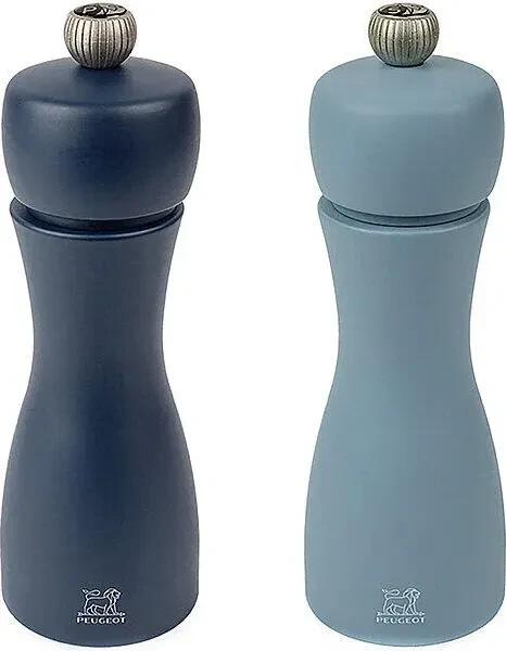 Peugeot Tahiti Duo Luft Salz-/Pfeffermühlen-Set 15cm nachtblau/azur, 2-tlg.