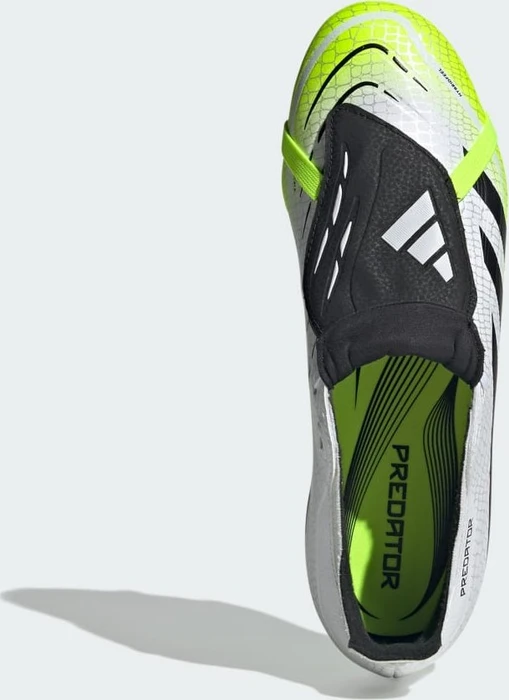 adidas Predator League Fold-Over Tongue MG cloud white/core black/lucid lemon