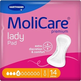 Hartmann MoliCare Premium Lady Pad 4 Tropfen Hygieneeinlage,    14 Stück