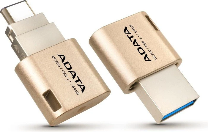 ADATA UC350 USB Type-C 64GB, USB-A + USB-C, USB 3.2 Gen 1×1