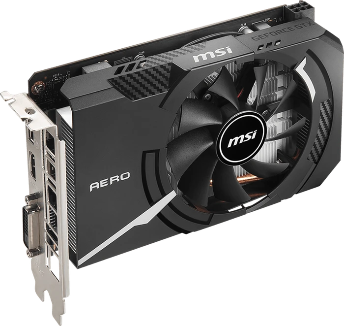 MSI GeForce GTX 1650 D6 Aero ITX OCV2, 4GB GDDR6, DVI, HDMI, DP