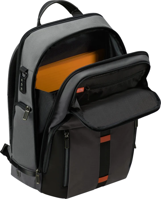 Samsonite Urban-Eye, Rucksack, 15.6", Grey/Cognac