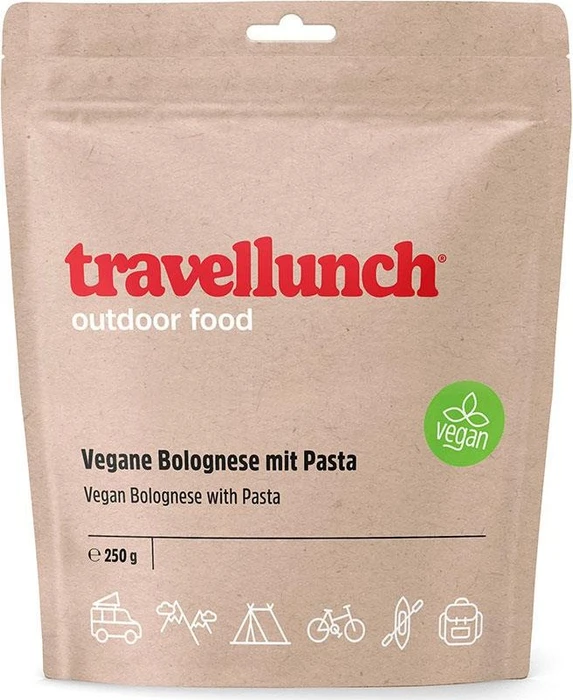 travellunch Vegane Bolognese mit Pasta Doppelportion 380kcal