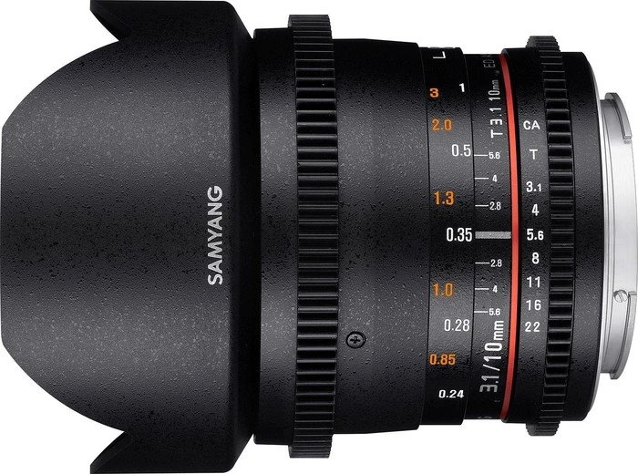 Samyang 10mm T3.1 ED AS NCS CS II VDSLR für Micro-Four-Thirds