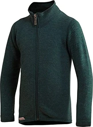 Woolpower Kids Full Zip Jacket 400 Funktionsjacke forest green (Junior)