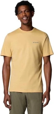 Columbia Rapid Ridge II Organic Cotton T-Shirt kurzarm sand dune/heavenly horizons (Herren)