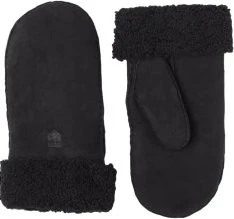 Hestra Sheepskin Mitt Handschuhe schwarz (Damen)