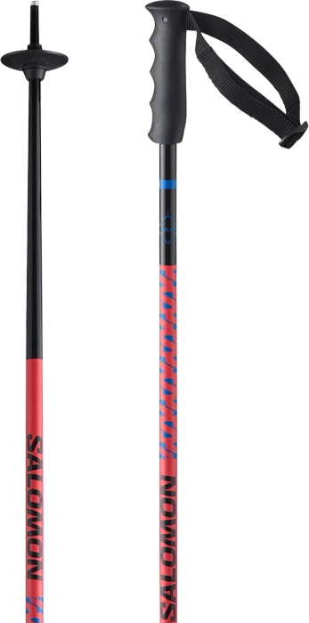 Salomon Polar Alpin Skistock black/race blue/red (Junior) (Modell 2026/2027)