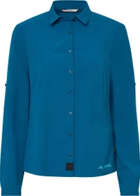 Vaude Rosemoor IV Hemd langarm shore blue (Damen)