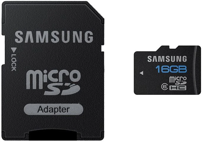 Samsung Essential R13/W13 16GB Kit, Class 6