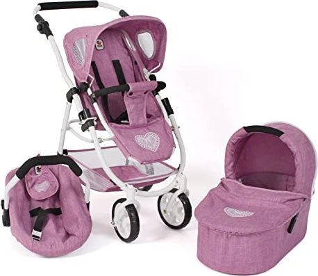 Bayer Chic 2000 Emotion 3in1 Kombipuppenwagen (verschiedene Farben)