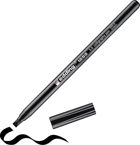 edding 1255 Kalligrafiestift 5.0mm schwarz