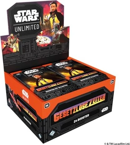 Star Wars: Unlimited Gesetzlose Zeiten - Booster Display (DE)