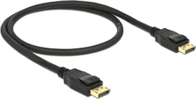 DeLOCK DisplayPort 1.2 Kabel 4K 60Hz schwarz, 0.5m