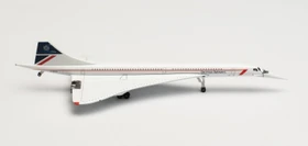Herpa British Airways Aérospatiale-BAC Concorde nose down Landor colors G-BOAG