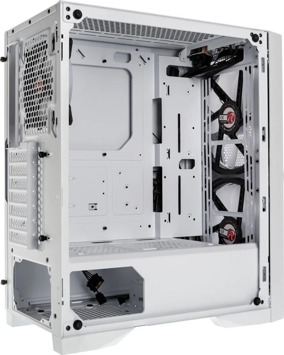 Raijintek Silenos MS Pro, weiß, Glasfenster
