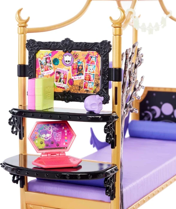 Mattel Monster High - Clawdeen Wolf Schlafzimmer-Spielset