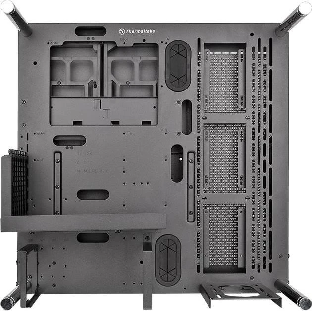 Thermaltake Core P3 Tempered Glass Edition, schwarz, Glasfenster