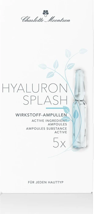 Charlotte Meentzen Hyaluron Splash Wirkstoff-Ampullen, 10ml (5x 2ml)