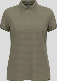 Odlo Ascent Natural Poloshirt kurzarm vetiver (Damen)