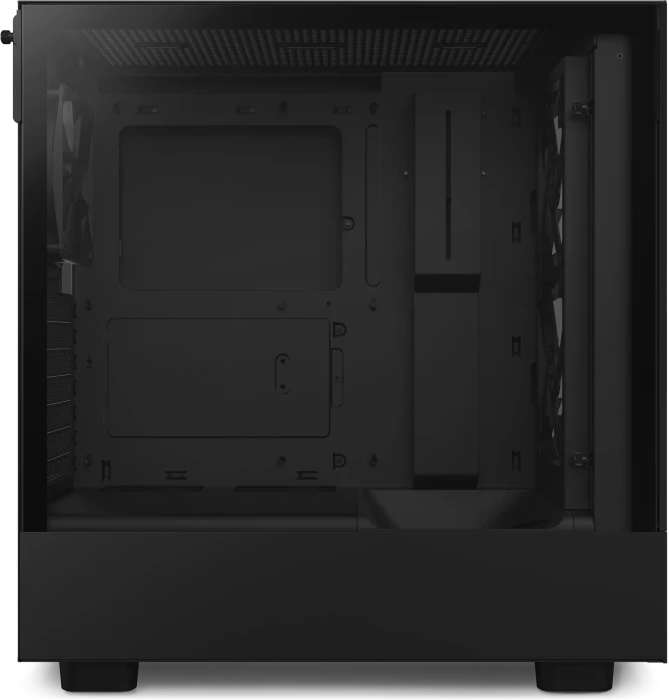 NZXT H5 Flow RGB, schwarz, Glasfenster
