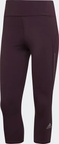 adidas Own the Run Tight Laufhose 3/4 shadow maroon (Damen)