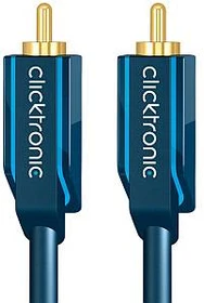 Clicktronic Casual Composite Video Kabel 0.5m (70409)