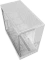 Geometric Future Model 5 White, Glasfenster Vorschaubild