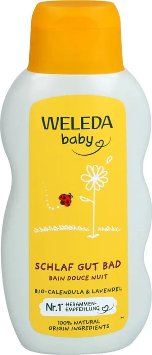Weleda Baby Calendula Schlaf Gut Bad, 200ml