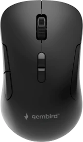 Gembird Wireless Bluetooth Mouse schwarz, USB/Bluetooth (MUSW2-7B-01)