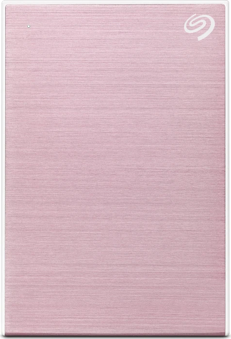 Seagate Backup Plus Slim Portable rose, rosa/grau, 2TB, USB 3.0 Micro-B