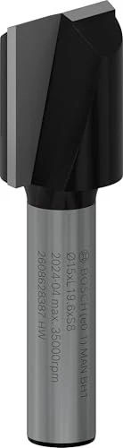 Bosch Professional HM Nutfräser, (D)15x20x51mm, 1 Stück