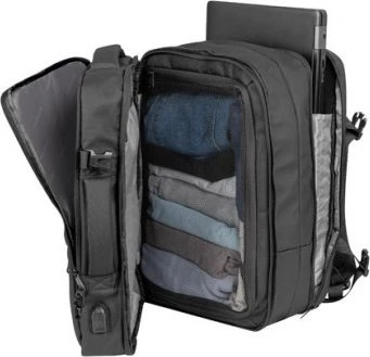 Natec CAMEL PRO Rucksack 17.3", schwarz