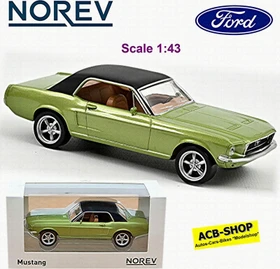 Norev Jet-Car Ford Mustang Coupe 1968 grün metallic