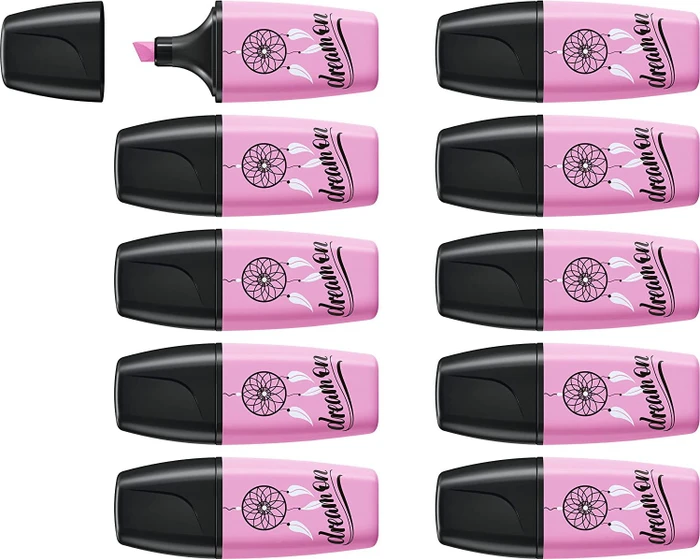 STABILO Boss Mini Pastellove fuchsia, 10er-Pack (07/158-9#10)