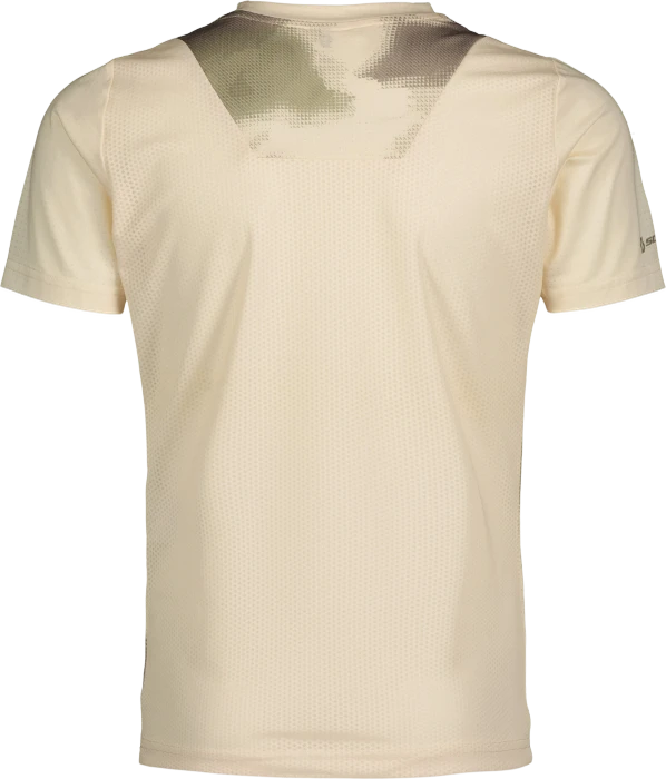 Scott Trail Vertic 10 Trikot kurzarm cotton white/hay green (Junior)