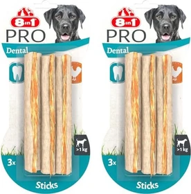 8in1 Delights Pro Dental Sticks L Huhn, 3 Stück