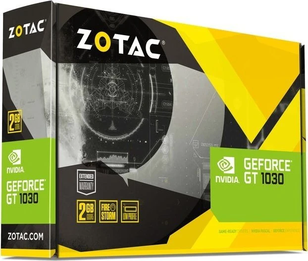 Zotac GeForce GT 1030 Low Profile, 2GB GDDR5, VGA, HDMI