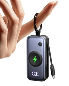 INIU SnapGo P81-E1 Powerbank Apple Watch 5W 5000mAh schwarz/grau