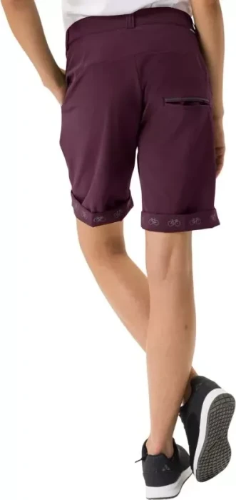 Vaude Cyclist Shorts Fahrradhose kurz cassis (Damen)