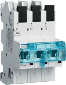 Hager SLS-Schalter 3 polig E-Charakteristik 35A für Sammelschiene QuickConnect
