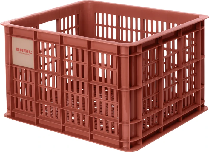 Basil Crate M Fahrradkorb terra red