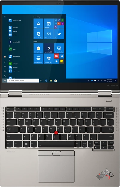 Lenovo ThinkPad X1 Yoga G1, Titanium, Core i7-1180G7, 16GB RAM, 256GB SSD, LTE, DE