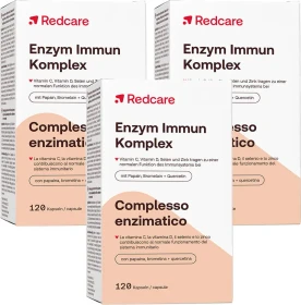 Redcare Enzym Immun Komplex Kapseln, 360 Stück (3x 120 Stück)