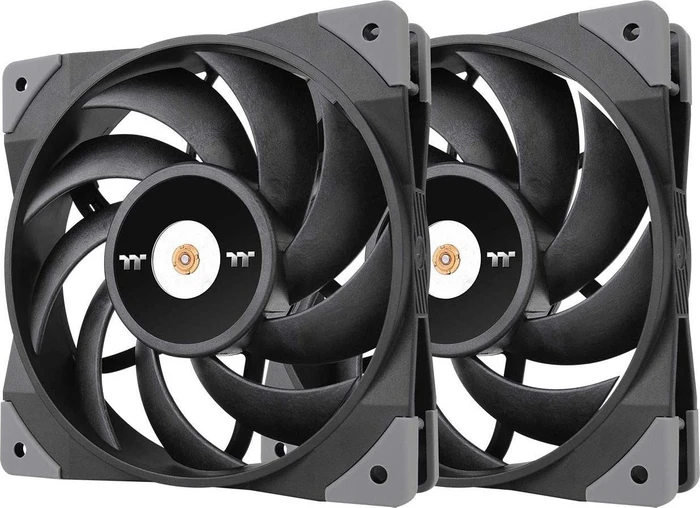 Thermaltake ToughFan 12 High Static Pressure Radiator Fan schwarz, 120mm, 2er-Pack