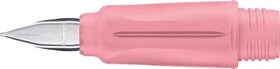 STABILO EASYbuddy Griffstück mit Ersatzfeder Anfänger, Pastel rosiges Rouge