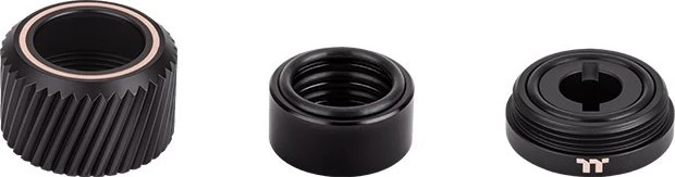 Thermaltake Pacific SF Fitting G1/4" auf 16mm Hard Tube, schwarz